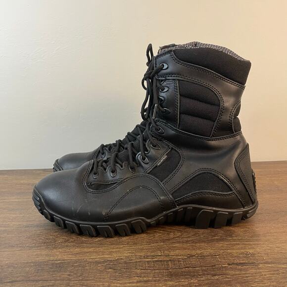 Tactical Research TR960ZWP Waterproof Combat Boots 10R Men Vibram Sole Military - Picture 3 of 13